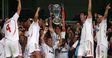 Le Milan AC champion d'Europe (C1) 2007